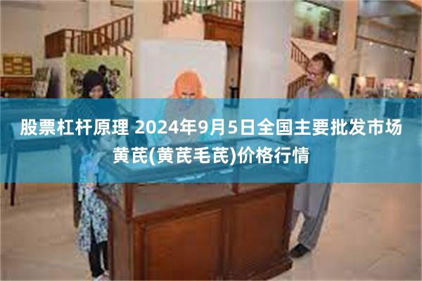 股票杠杆原理 2024年9月5日全国主要批发市场黄芪(黄芪毛芪)价格行情