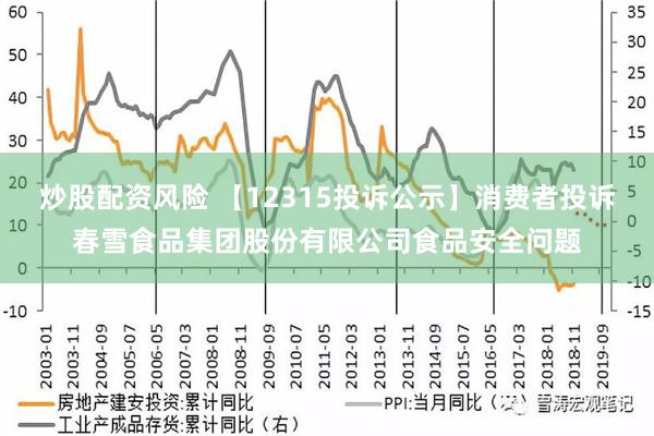 炒股配资风险 【12315投诉公示】消费者投诉春雪食品集团股份有限公司食品安全问题